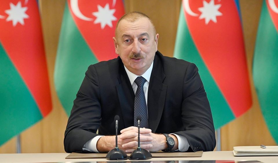 İlham Əliyev  İnterfaks agentliyinə müsahibə verdi