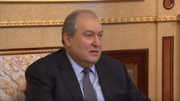 Ermənistan prezidenti məğlubiyyətlərini etiraf edir