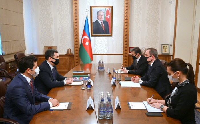 Bayramov Beynəlxalq Türk Akademiyasının prezidenti ilə görüşdü