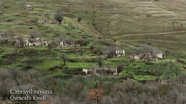 İşğaldan azad edilmiş Cəbrayılın daha bir kəndindən görüntülər - VİDEO