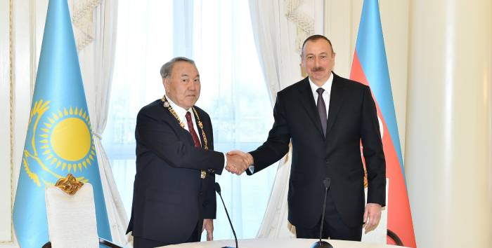 Nazarbayev Azərbaycan Prezidentini təbrik etdi