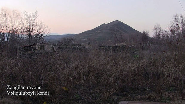 Zəngilanın Vəliqulubəyli kəndindən görüntülər