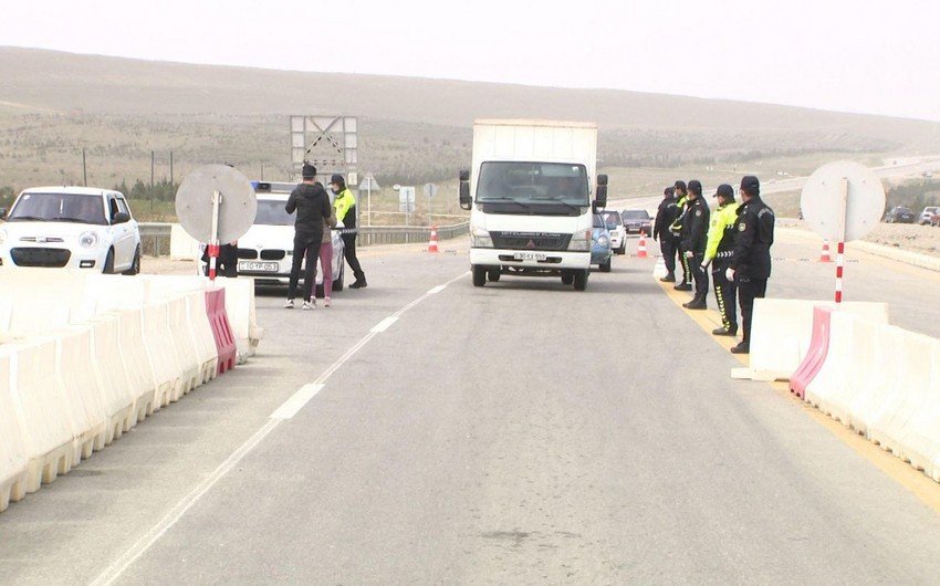 Postlardan icazəsiz keçən maşınlar geri qaytarıldı