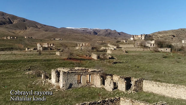 Cəbrayılın Niftalılar kəndindən görüntülər