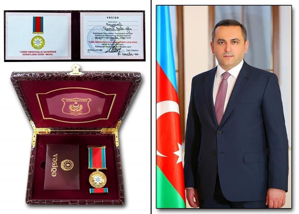 TƏBİB sədri Ramin Bayramlı medal ilə təltif olundu - FOTO