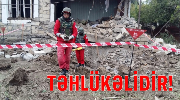 İşğaldan azad olunmuş ərazilərə icazəsiz getmək olmaz - XƏBƏRDARLIQ İşğaldan azad olunmuş ərazilərə icazəsiz getmək olmaz - XƏBƏRDARLIQ