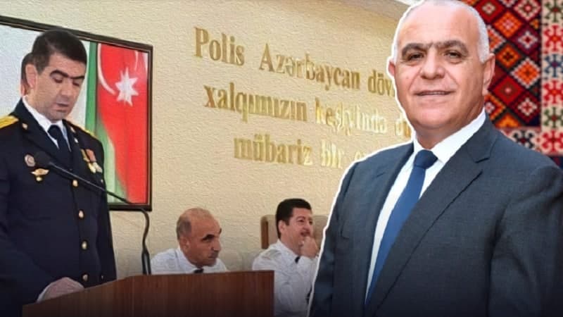 ''Azərxalça''nın həbs edilən sədrinin oğlu, polis polkovniki istefa verdi - SƏBƏB