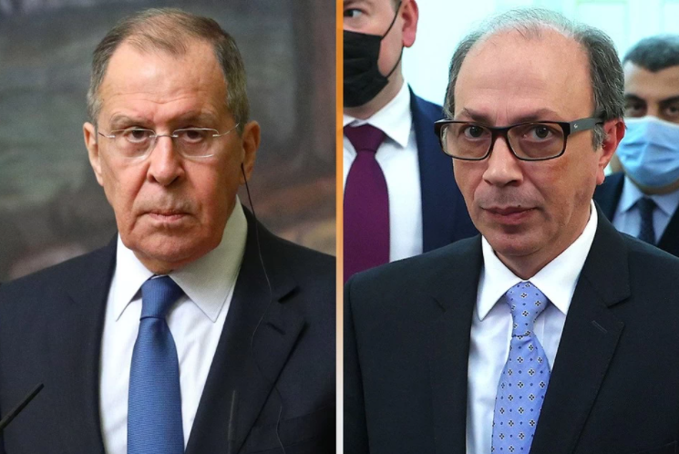  Lavrov erməni həmkarı ilə telefonla danışdı 