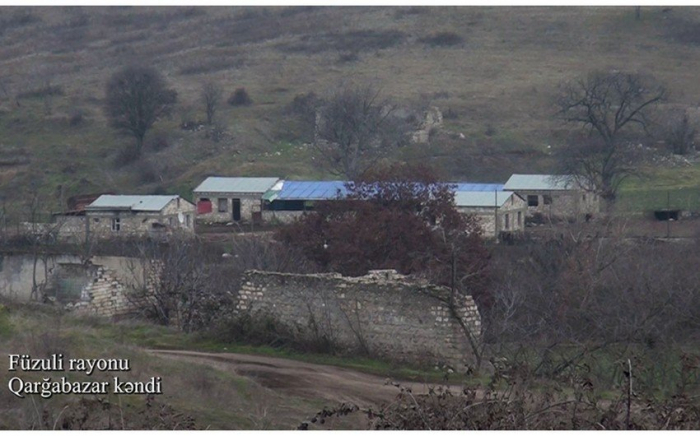 Füzulinin Qarğabazar kəndinin görüntüləri - VİDEO