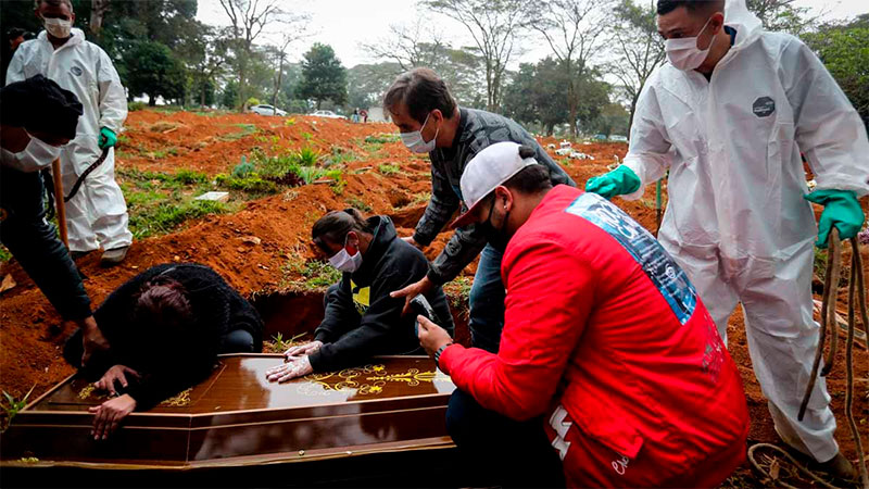 Braziliyada koronavirusdan daha 1 240 nəfər öldü