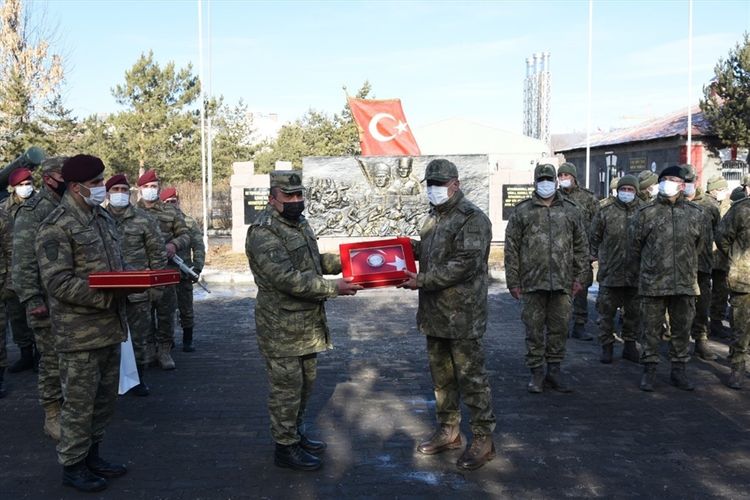 Türkiyədə təlimdə olan hərbçilərimiz Azərbaycana qayıdıb - FOTO