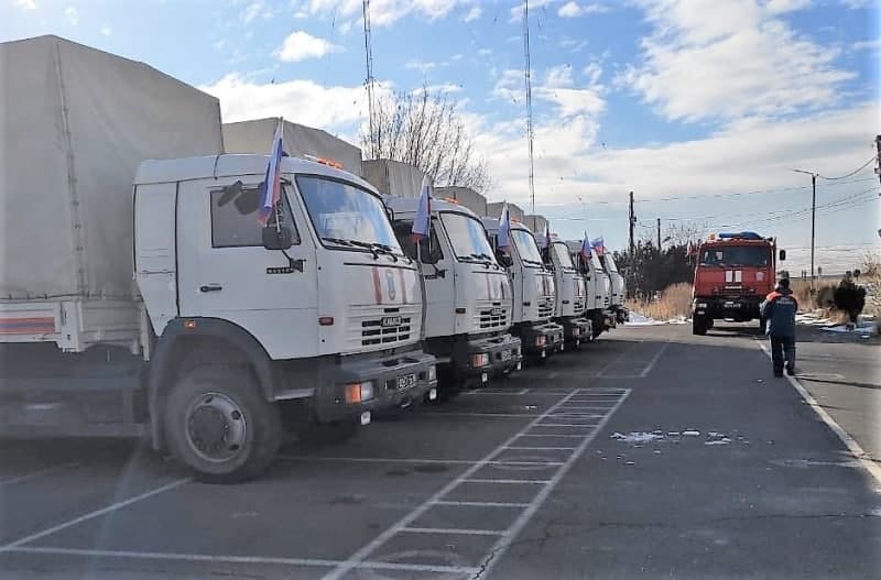 Rusiya səfirliyinin Xankəndi paylaşımı — Ermənilərin təzyiqi ilə yazı silindi 