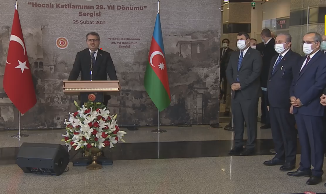 Türkiyə parlamentində Xocalı soyqırımının 29-cu ildönümü ilə bağlı tədbir keçirilir - VİDEO