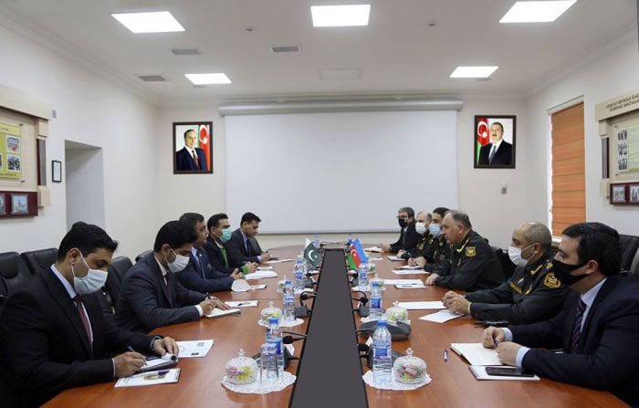 Azərbaycan və Pakistan generalları görüşdü
