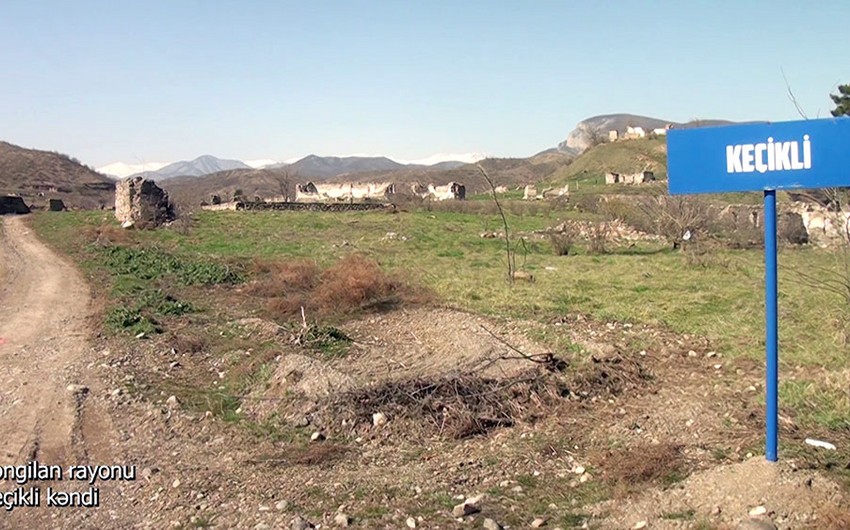 Zəngilanın Keçikli kəndi - Video 