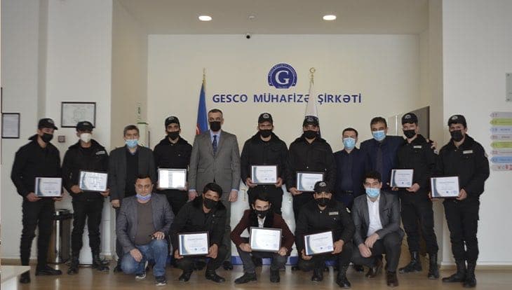 “GESCO” mühafizə şirkəti 150 nəfər qazi əməkdaşını mükafatlandırdı - FOTOLAR