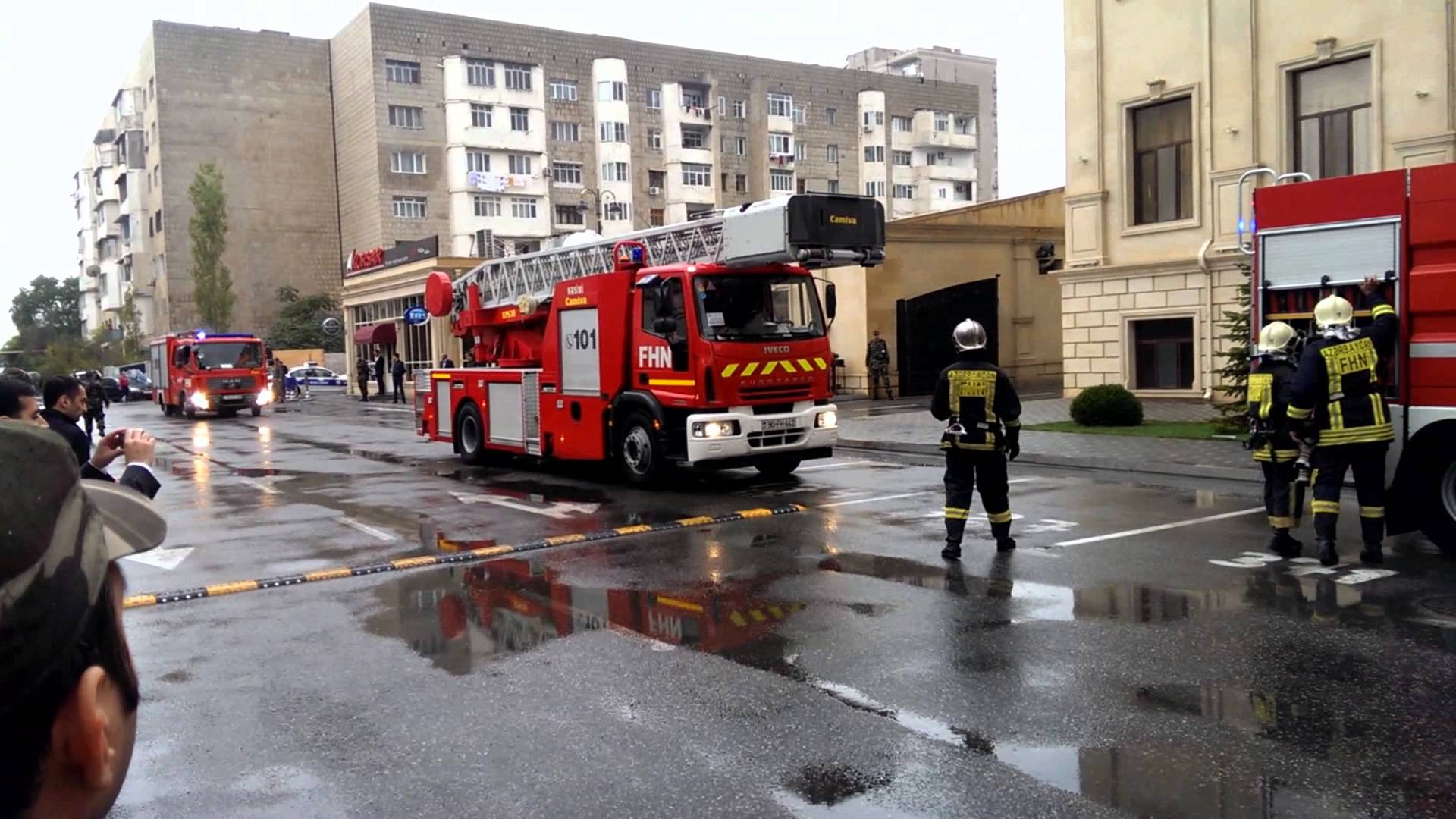 FHN Bakıda təhlükənin qarşısını aldı