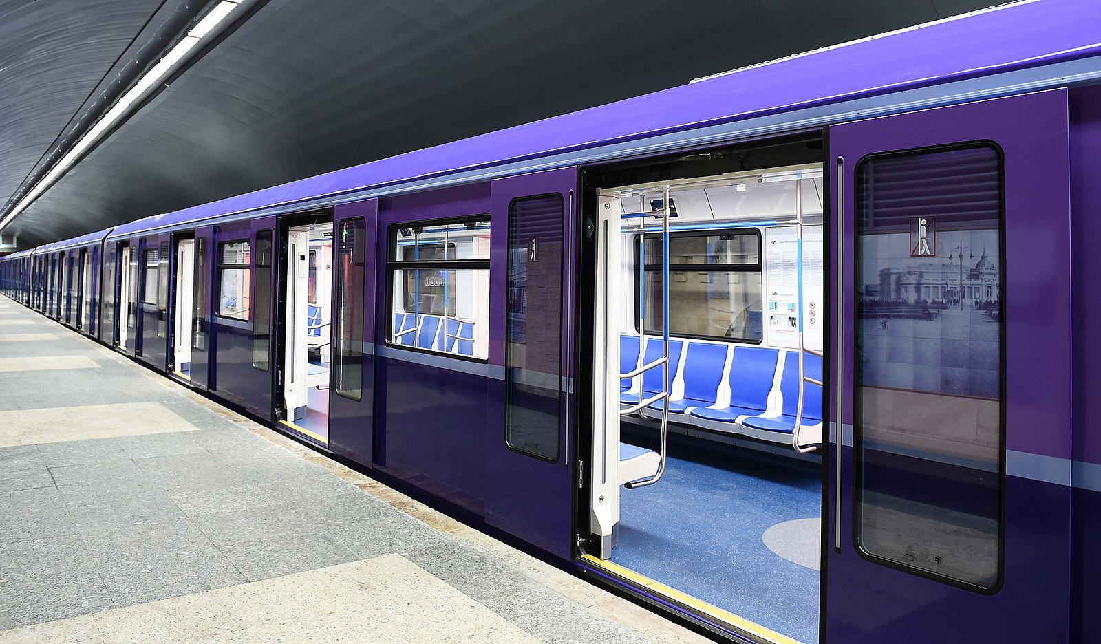 Bakıya 4 yeni metro qatarı gətiriləcək