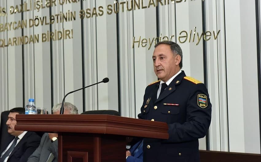 Bakı Şəhər Baş Polis İdarəsinin rəisinə general-mayor rütbəsi verildi