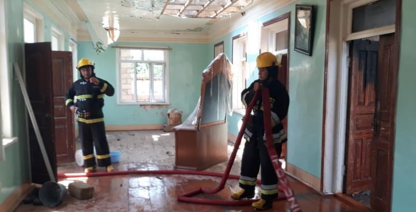 Tovuzda kənd sakininin evi yandı – Xəsarət alan var - FOTO - VİDEO