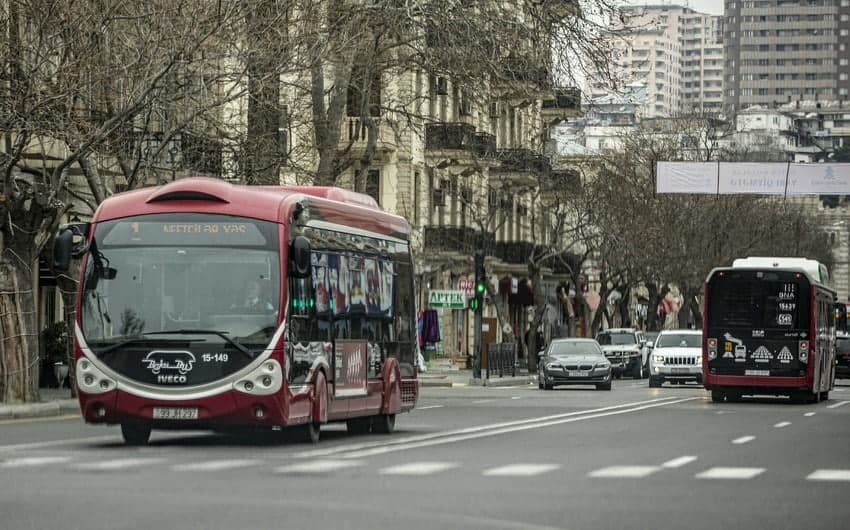 Bakıda bu marşrut xəttinin hərəkət sxemi dəyişdirildi