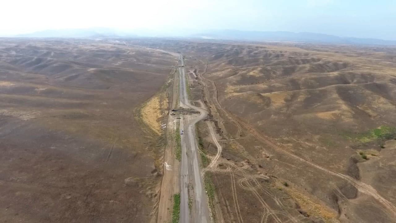 Şükürbəyli-Cəbrayıl-Hadrut yolunun tikintisi sürətləndirildi - FOTO