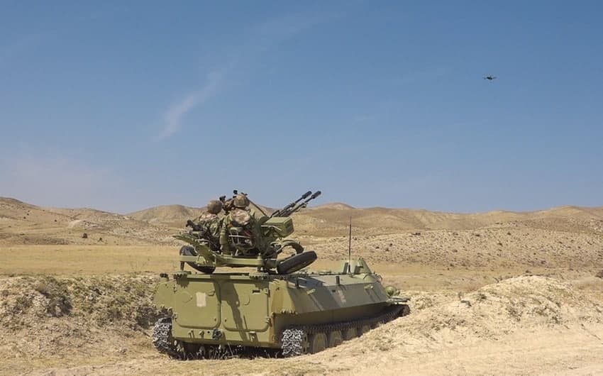 Ordumuzun hava hücumundan müdafiə bölmələrində TƏLİMLƏR - VİDEO