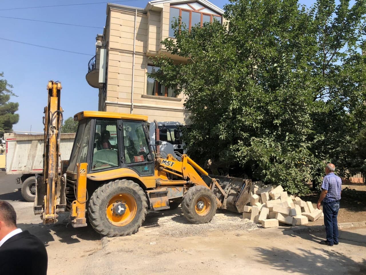Nizami rayonunda tikintinin qarşısı alındı - SƏBƏB - FOTO