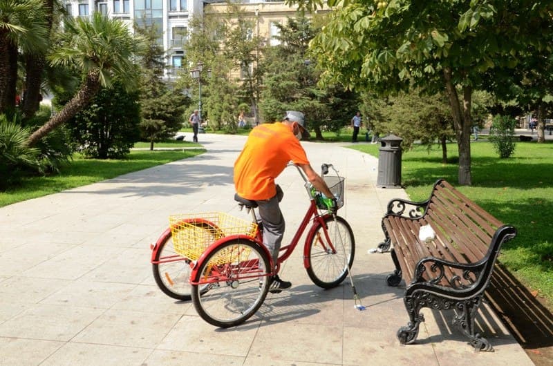 Kommunal xidmətlərin göstərilməsi zamanı velosipedlərdən istifadə olunacaq - FOTO