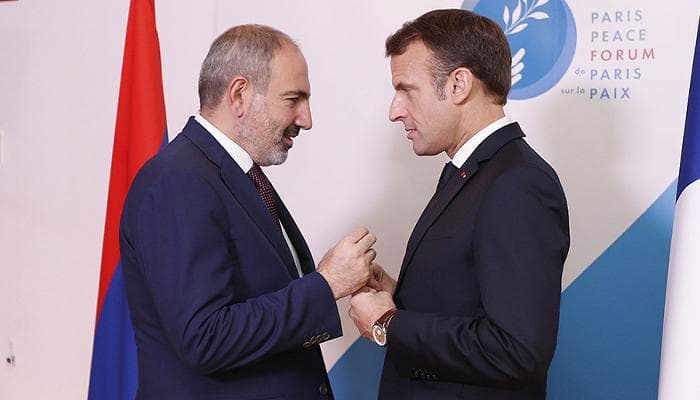 Paşinyanla Makron regiondakı vəziyyəti müzakirə etdi Paşinyanla Makron regiondakı vəziyyəti müzakirə etdi