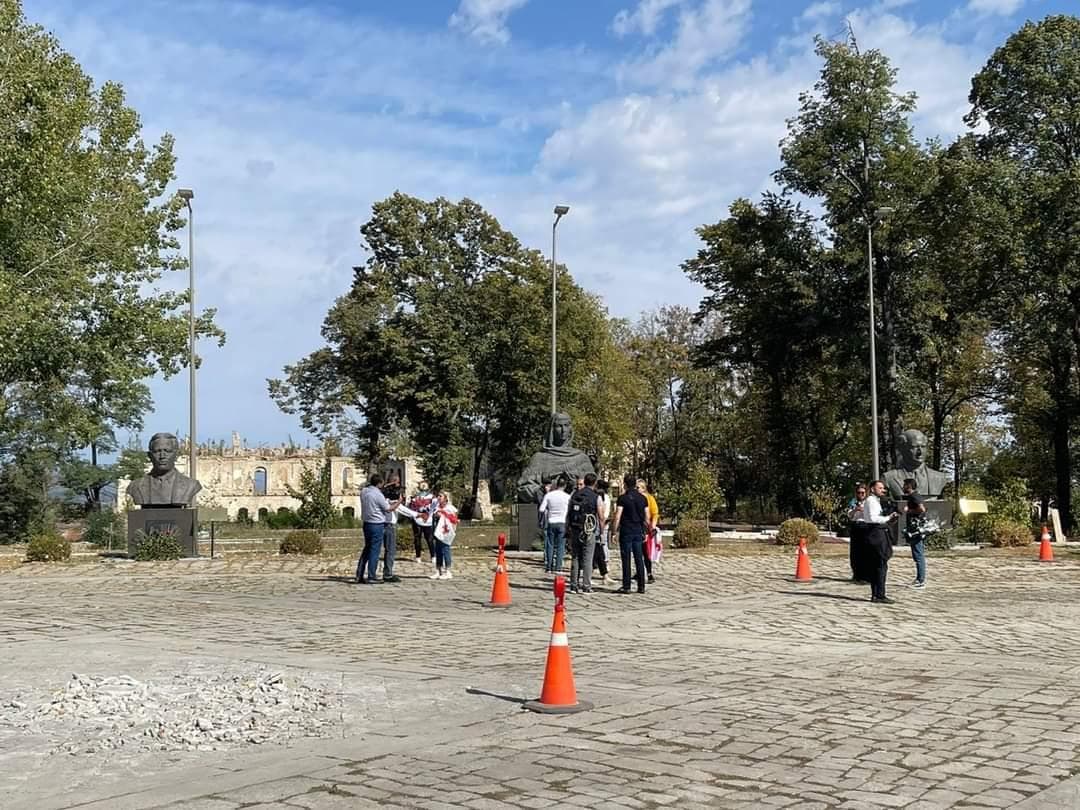 Gürcüstanlı jurnalist və ekspertlər Şuşanı ziyarət etdi - FOTO