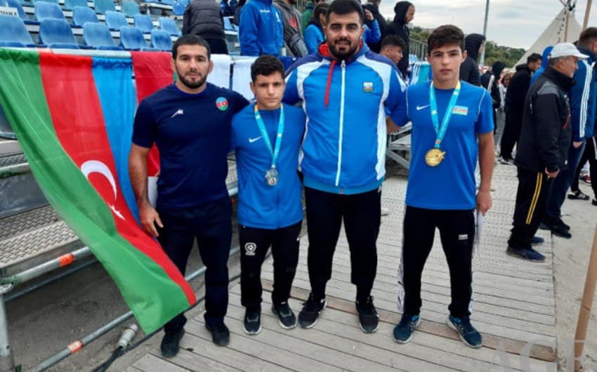 Azərbaycan güləşçiləri qızıl və gümüş medal qazandılar