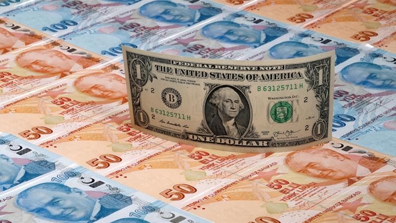 Dollar 9 lirəyə daha da yaxınlaşdı - TÜRK LİRƏSİ UCUZLAŞIR   