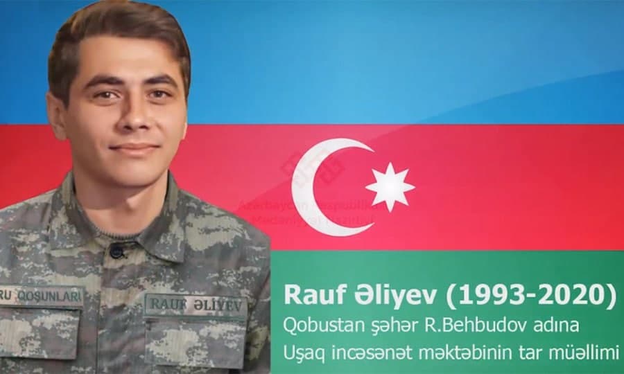 Vətən savaşının 4-cü günündə şəhid olan TAR MÜƏLLİMİ - FOTO