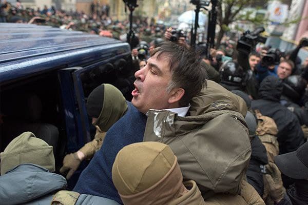 SON DƏQİQƏ: Saakaşvili həbs edildi - VİDEO