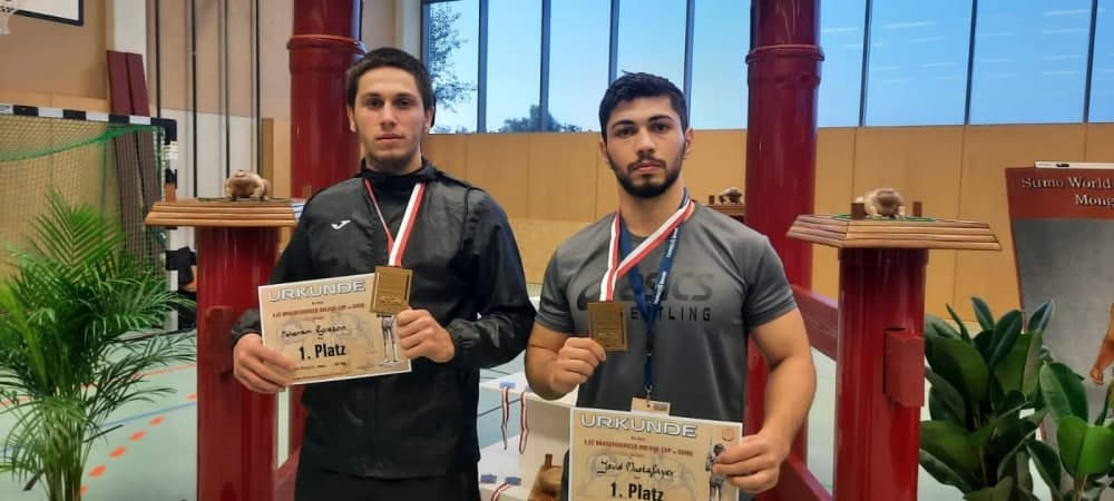 Azərbaycan sumoçuları Avropa kuboku turnirində iki qızıl medal qazandılar - FOTO