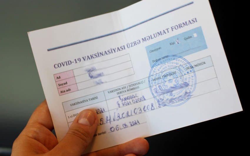 Şamaxıda COVID-19 pasportu satan şəxslərə cinayət işi AÇILDI 