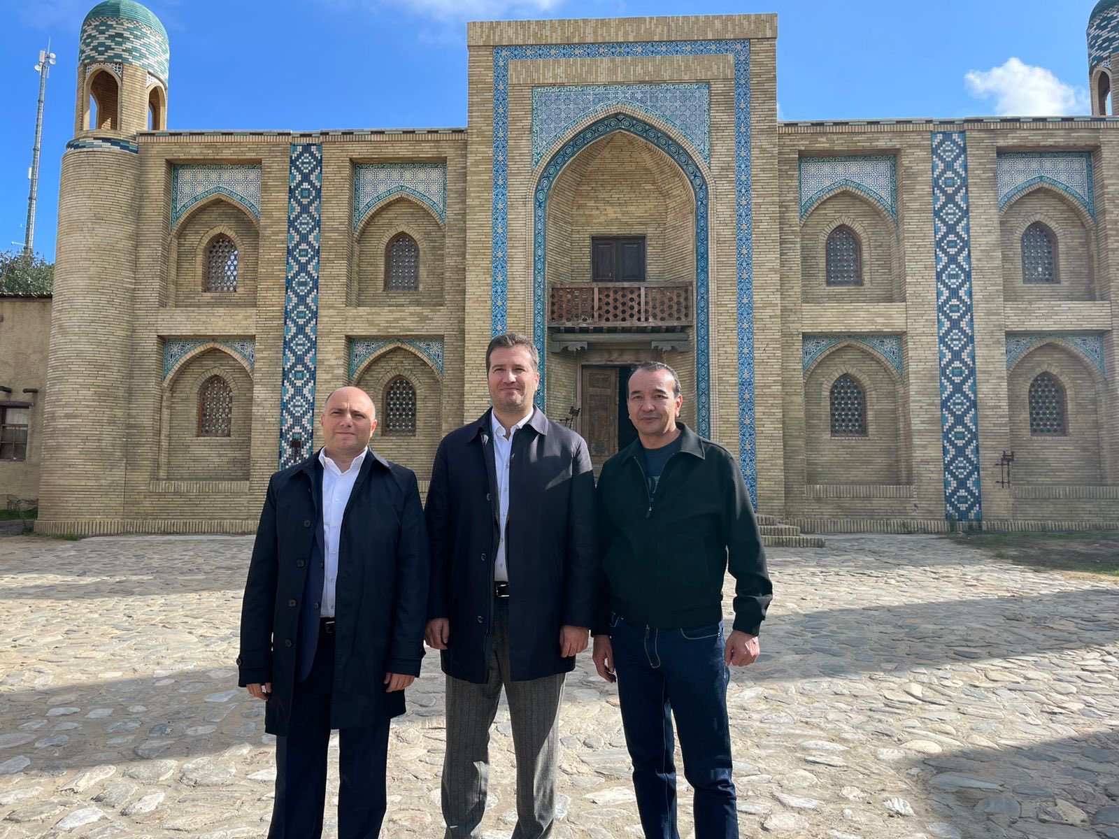 Anar Kərimov “Kuruluş Osman”ın çəkiliş meydançasında - FOTO