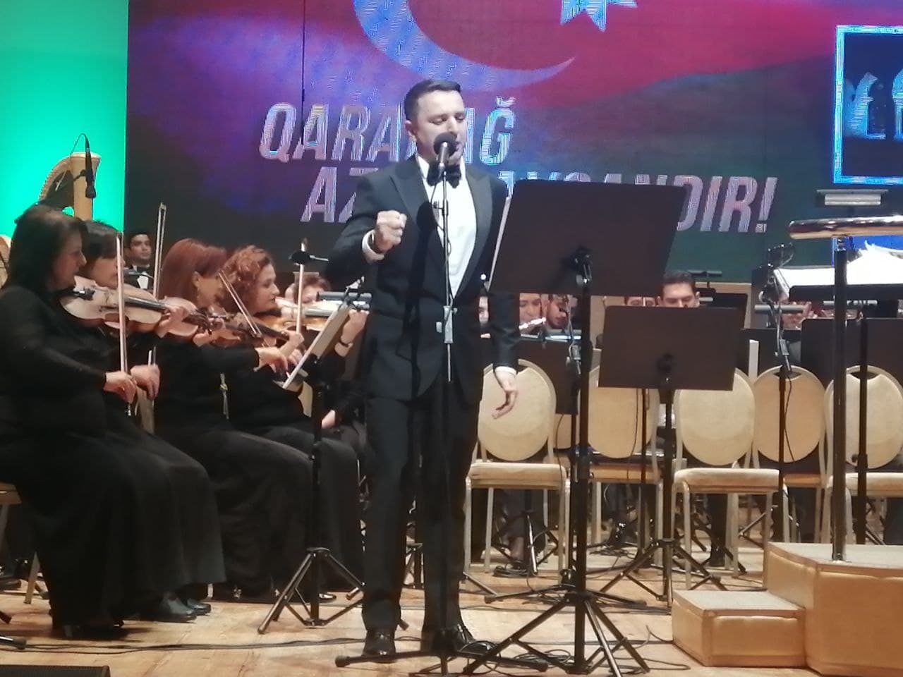 Zəfər Gününə həsr olunan ilk konsert baş tutdu - FOTO