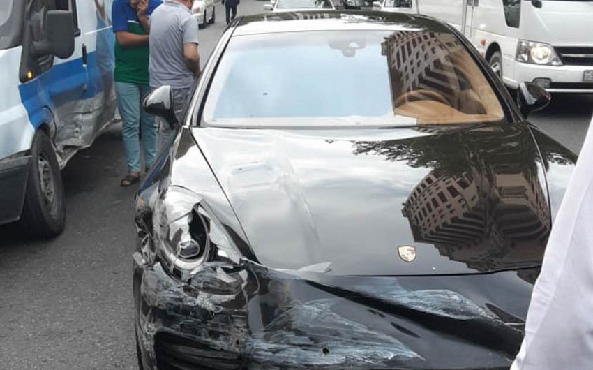 Bakıda “Porsche” piyadanı vurub öldürdü - VİDEO