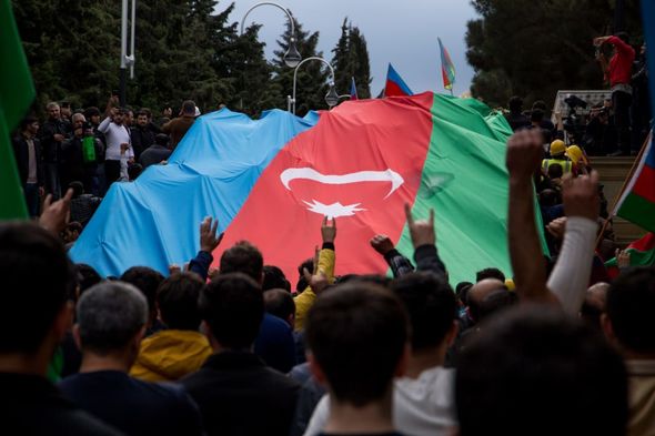 Cənubi Azərbaycanda Zəfər Gününə hazırlıq başladı - FOTO