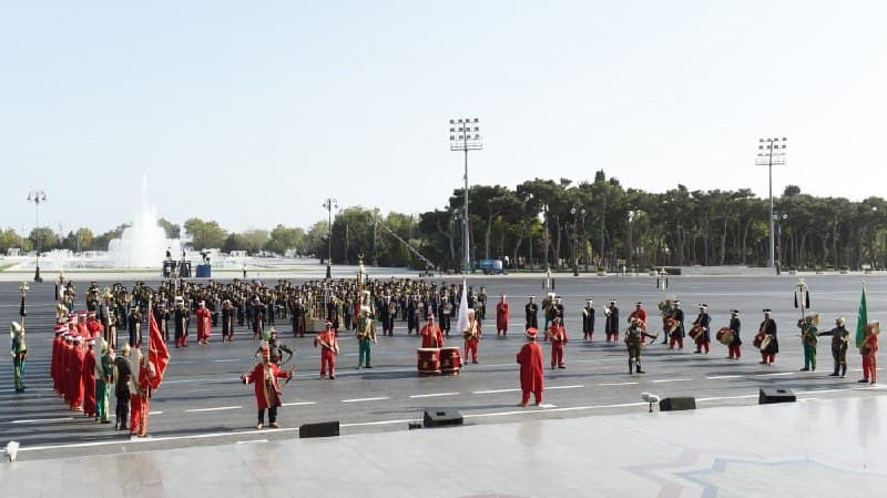 Türkiyənin Mehteran Birliyi ölkəmizdə səfərdədir