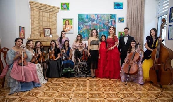Azərbaycanda qadın orkestri yaradıldı - FOTO