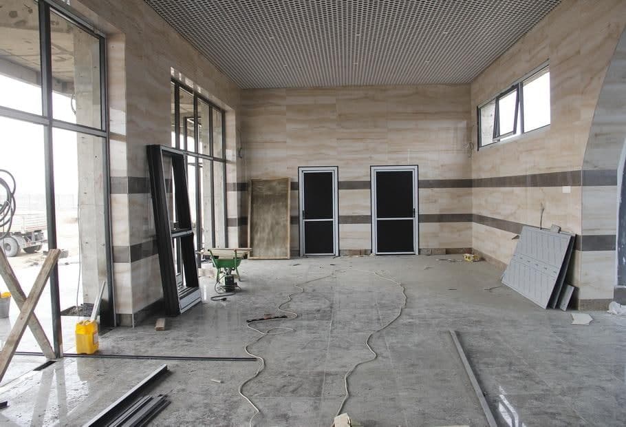 Bakı metrosunun 2-ci yerüstü stansiyasında tikinti işləri tamamlanır - FOTO