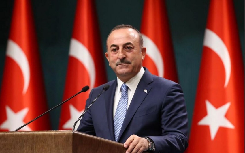 Çavuşoğlu İlham Əliyevi Azərbaycan dilində təbrik etdi - FOTO