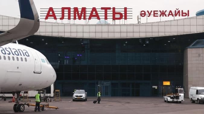 Almatıya ilk beynəlxalq reys Antalyadan gəldi – VİDEO