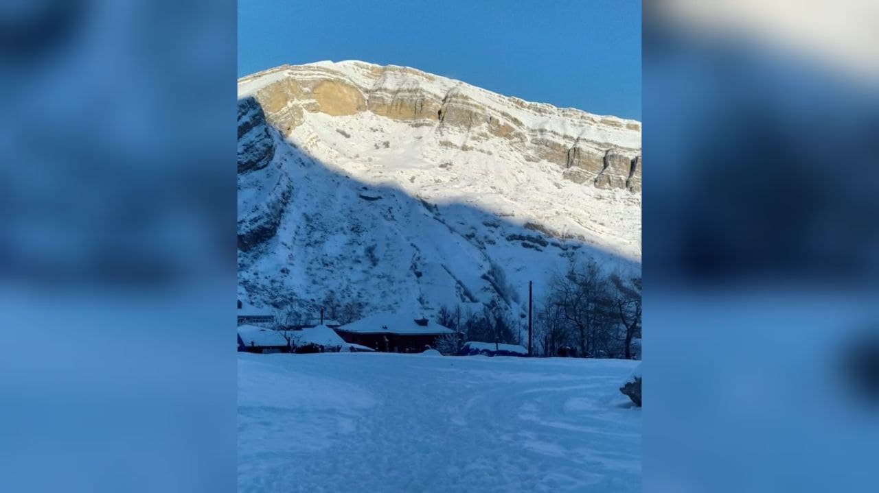 Qubanın Qrız kəndində rekord şaxta qeydə alındı - VİDEO