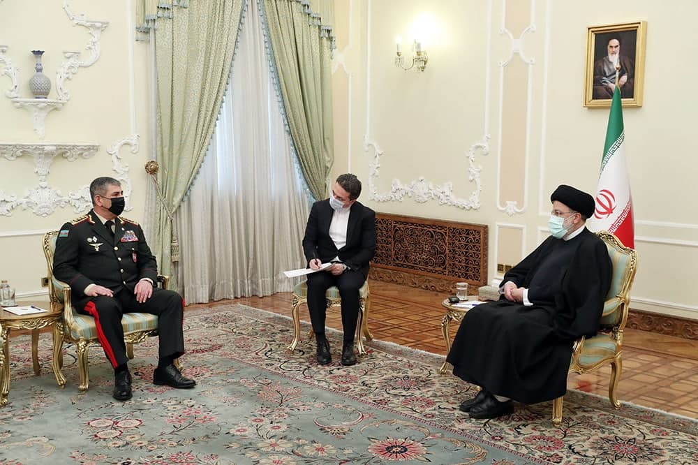 Zakir Həsənov İran Prezidenti ilə görüşdü - FOTO