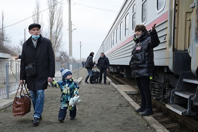 Donetsk və Luqanskdan 53 mindən çox sakin Rusiya sərhədini keçdi