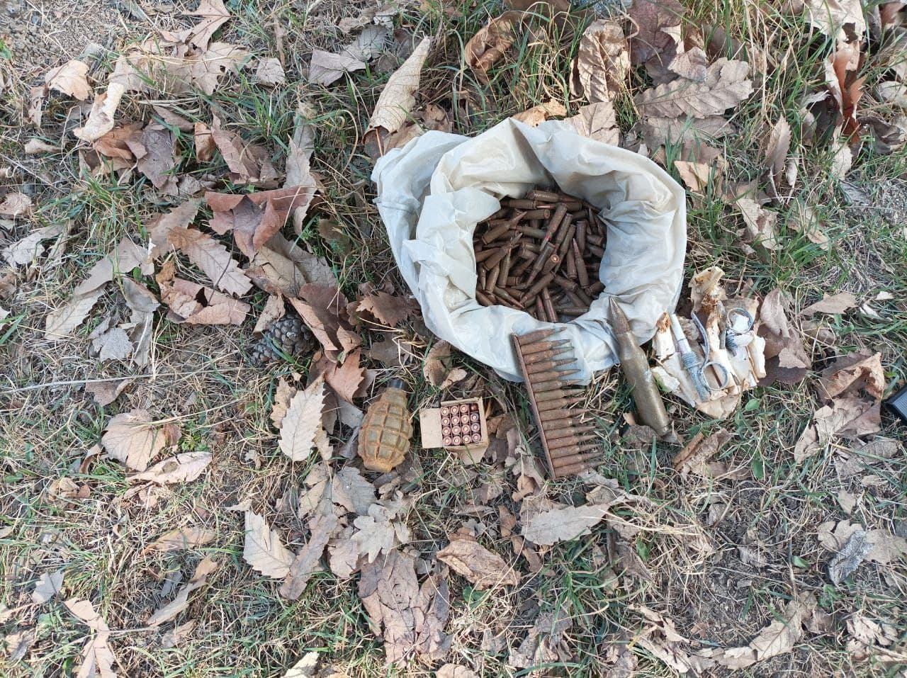 Samuxda silah-sursat tapıldı – Park ərazisində 